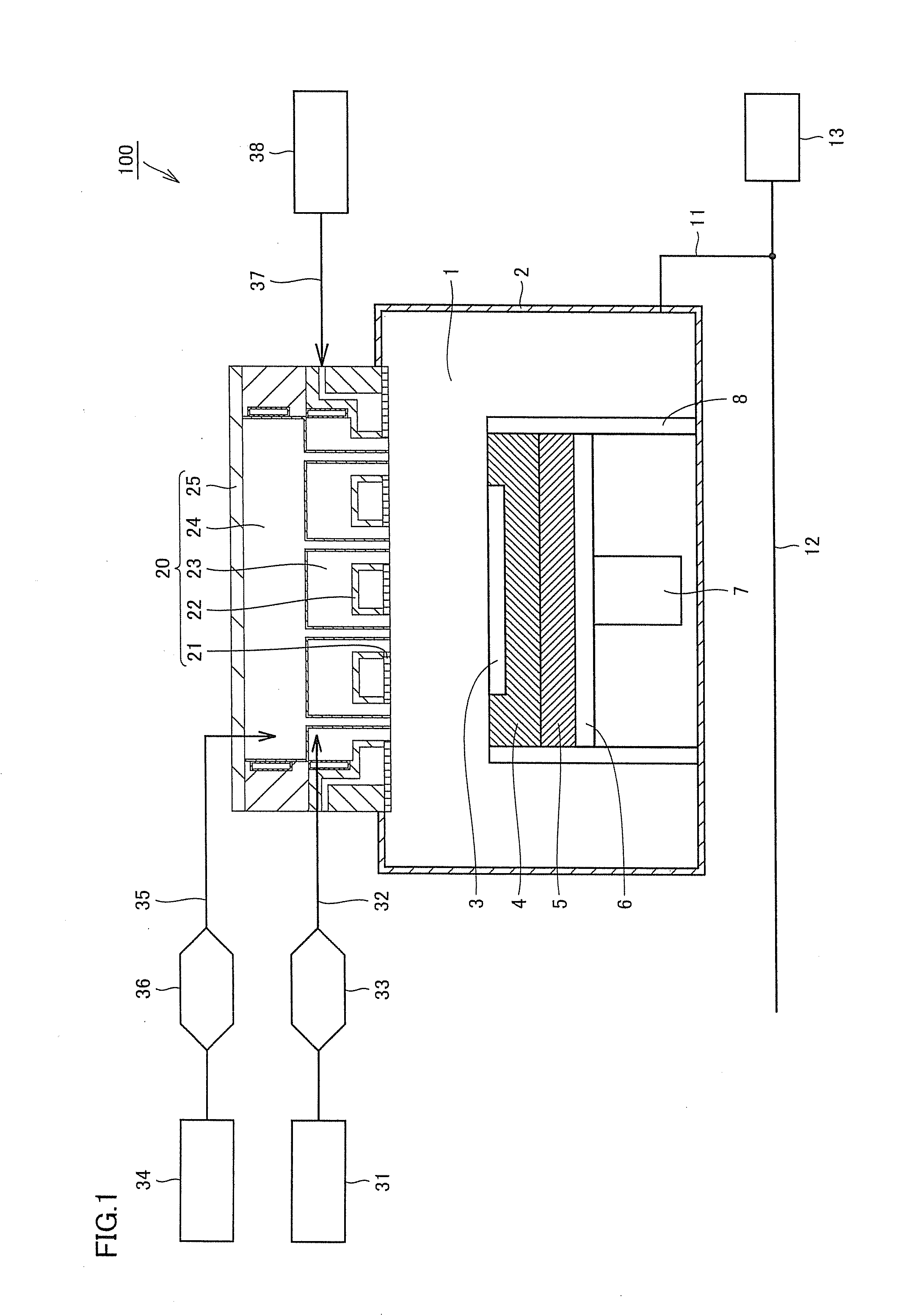 Vapor deposition device, vapor deposition method, and semiconductor element manufacturing method