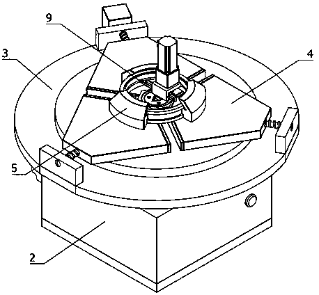 Automatic machining equipment of groove of car synchronizer sliding gear sleeve