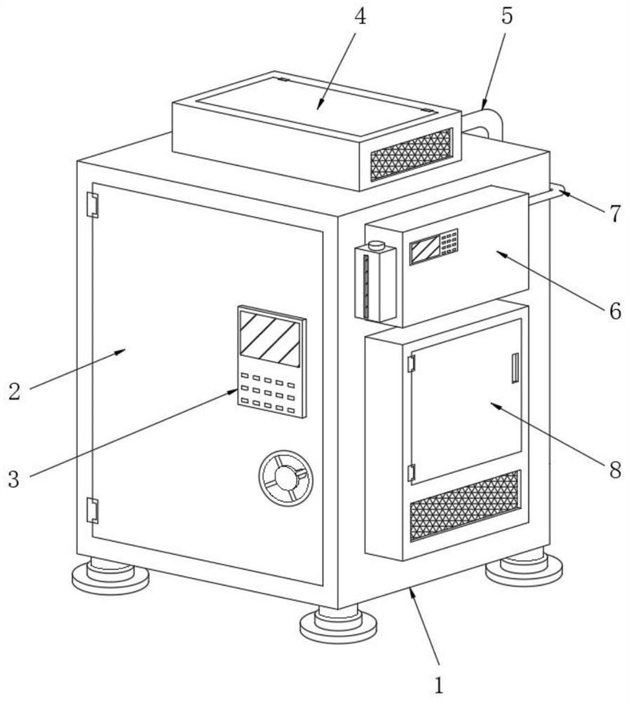 Drying method for processing wood board raw materials