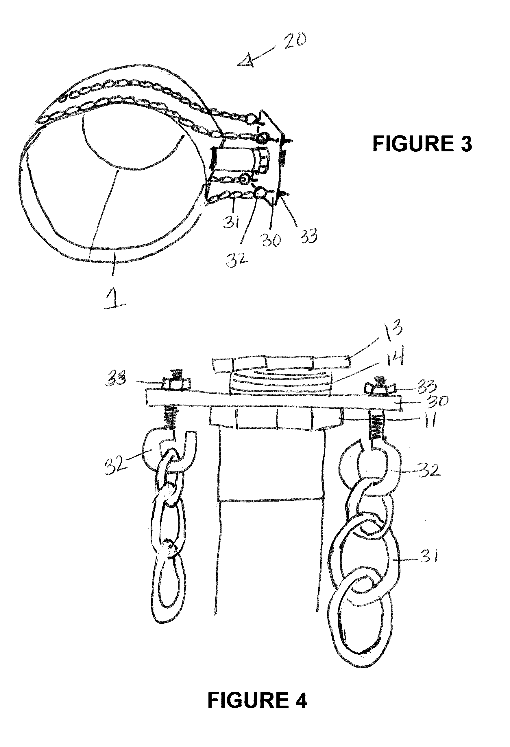 Hold Down Bracket for Fire Valve