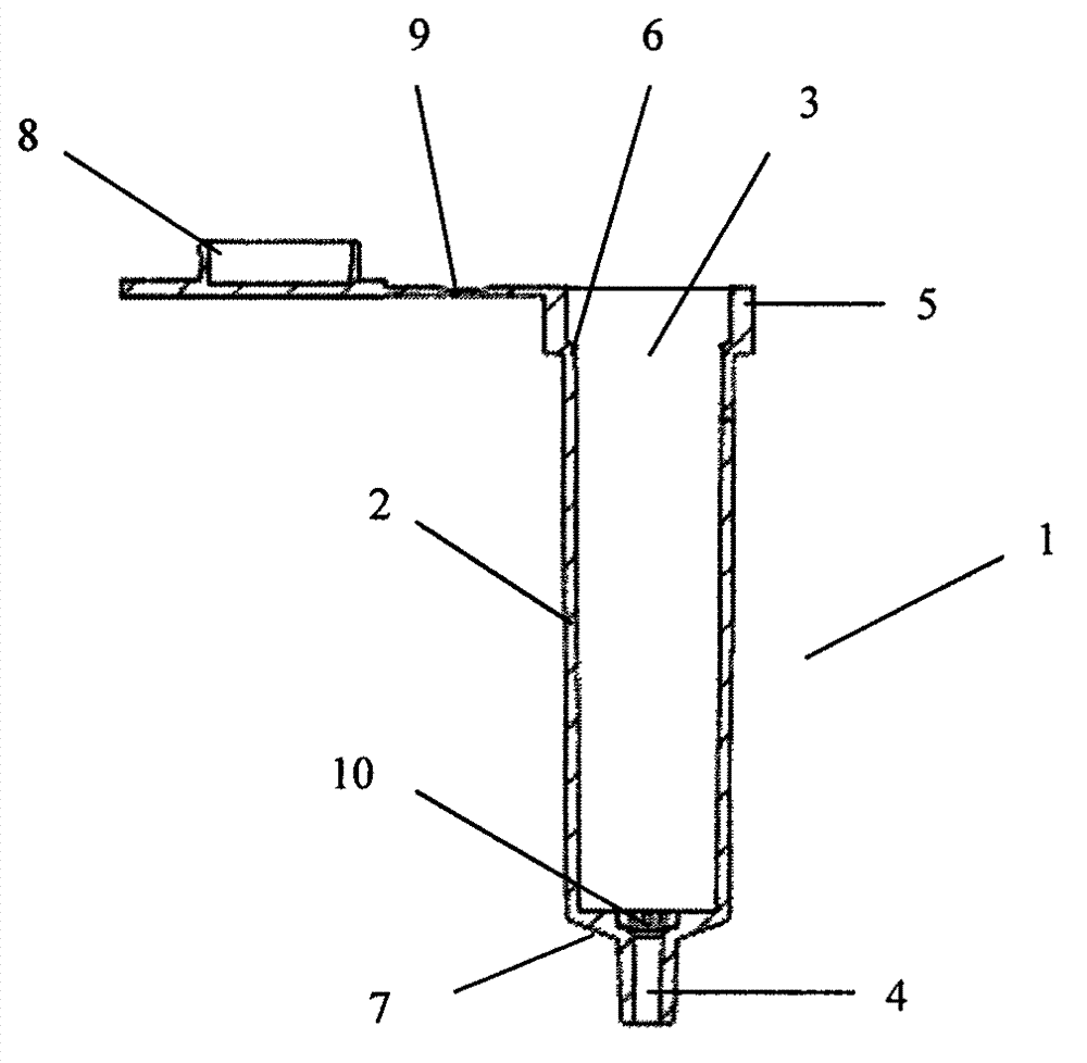 Nucleic acid purifying column system and its application in nucleic acid extraction