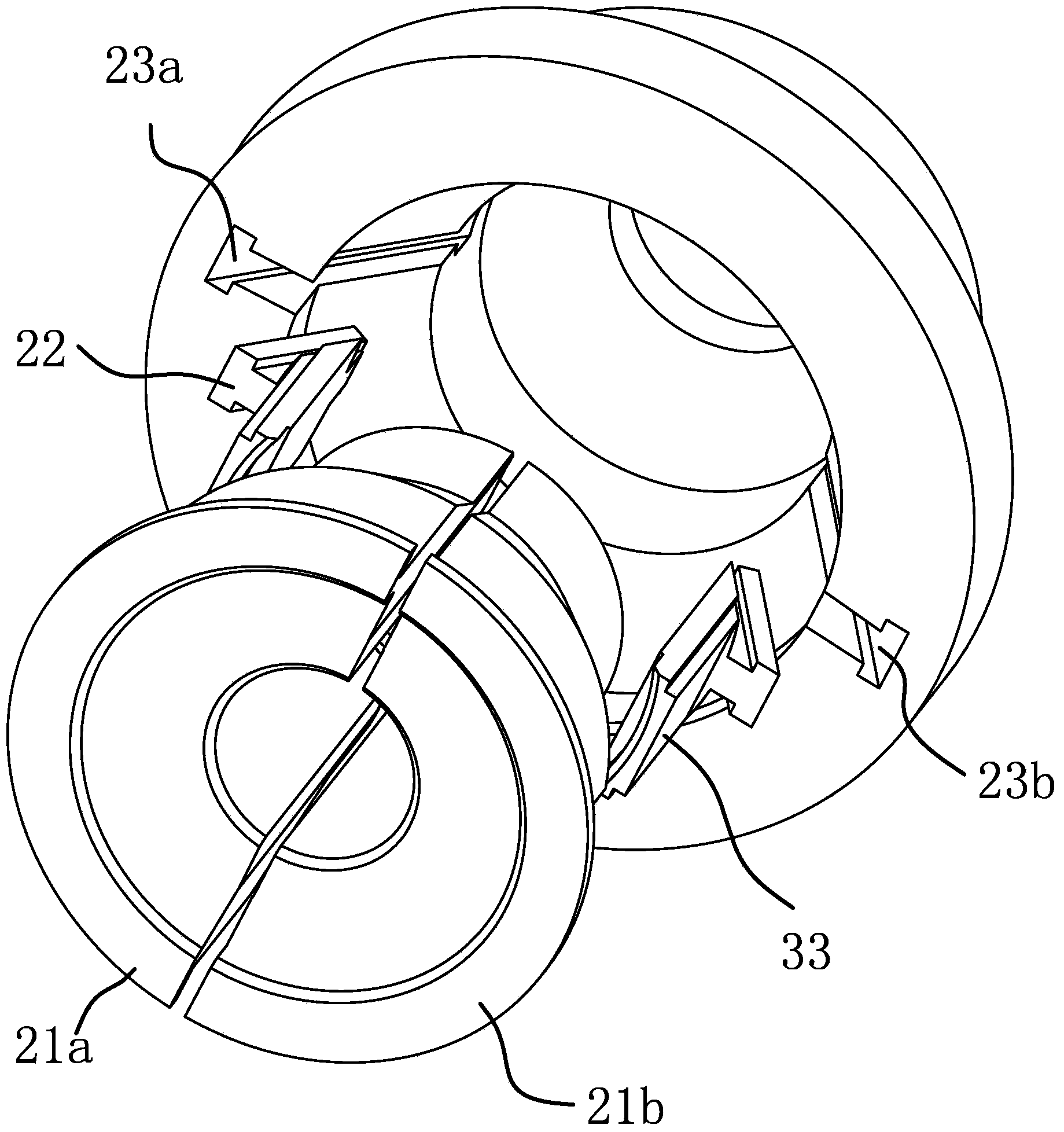 Full-automatic multi-station three-dimensional tube punching equipment