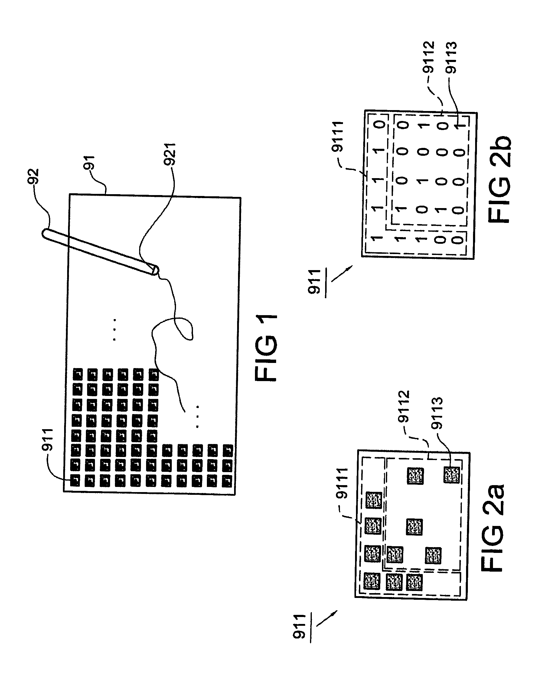 Encoding and decoding method for microdot matrix