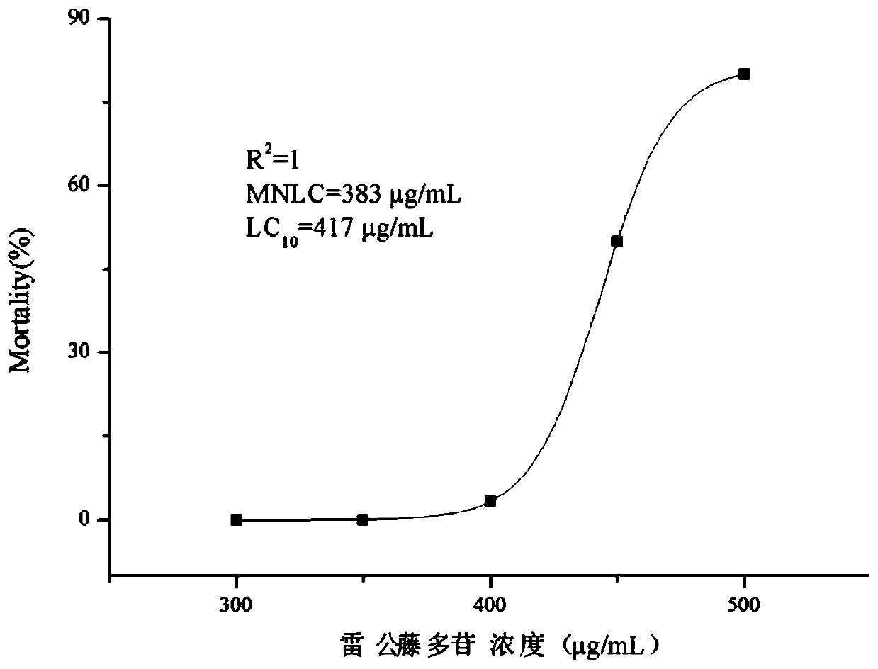 Construction method and application of animal model of liver injury induced by tripterygium glycosides