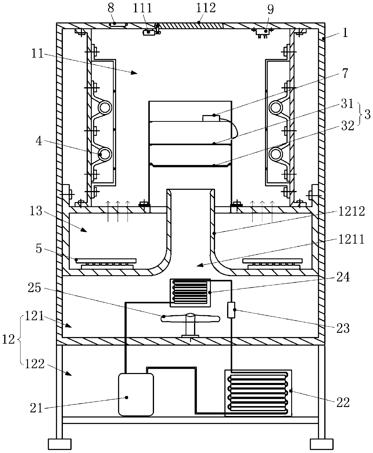 Kitchen air conditioner integrated machine