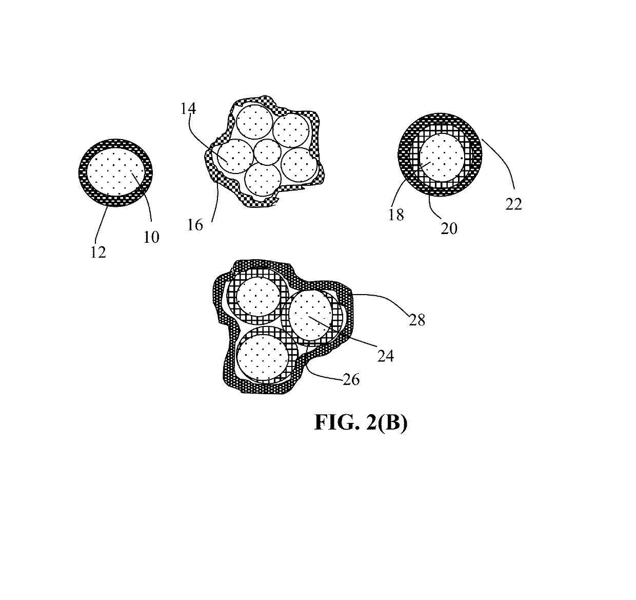 Encapsulated cathode active material particles, lithium secondary batteries containing same, and method of manufacturing