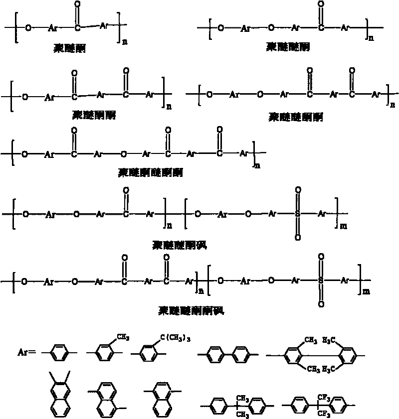 Method for modifying sulfonated polyaryetherketone and method for preparing polymer electrolyte material