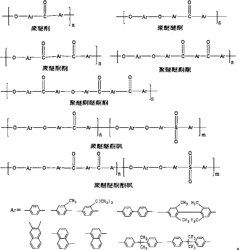 Method for modifying sulfonated polyaryetherketone and method for preparing polymer electrolyte material