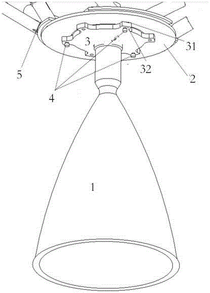 Spacecraft orbit maneuver motor installation parameter optimization method