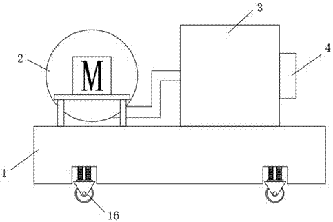 Hot air circulating fan