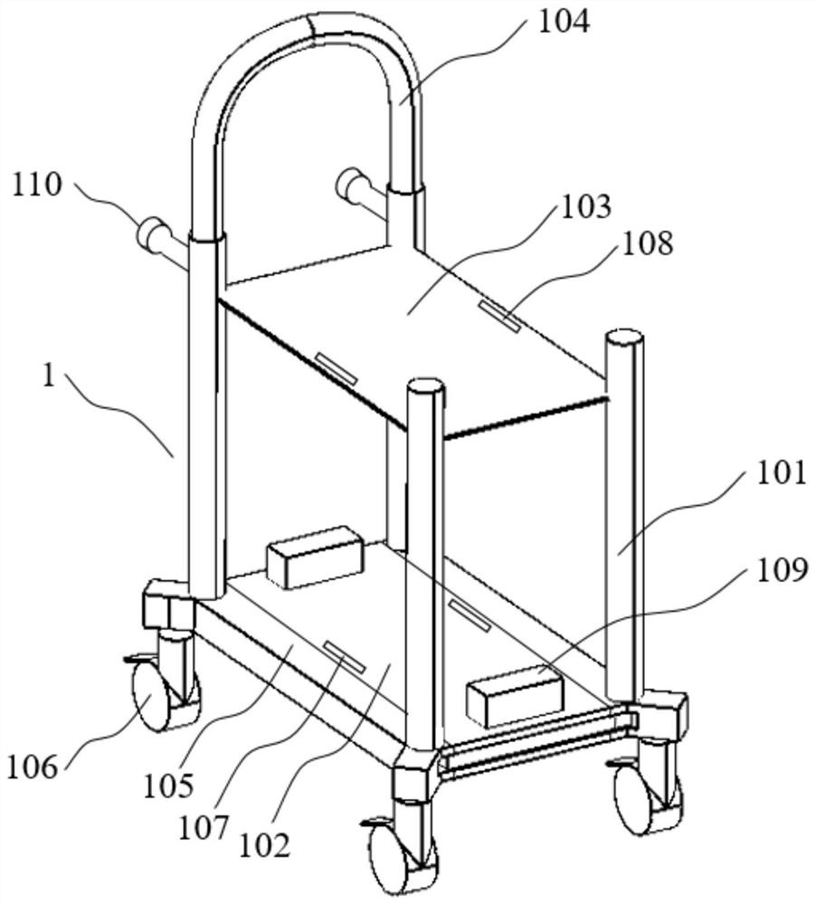 ECMO multifunctional transfer support system