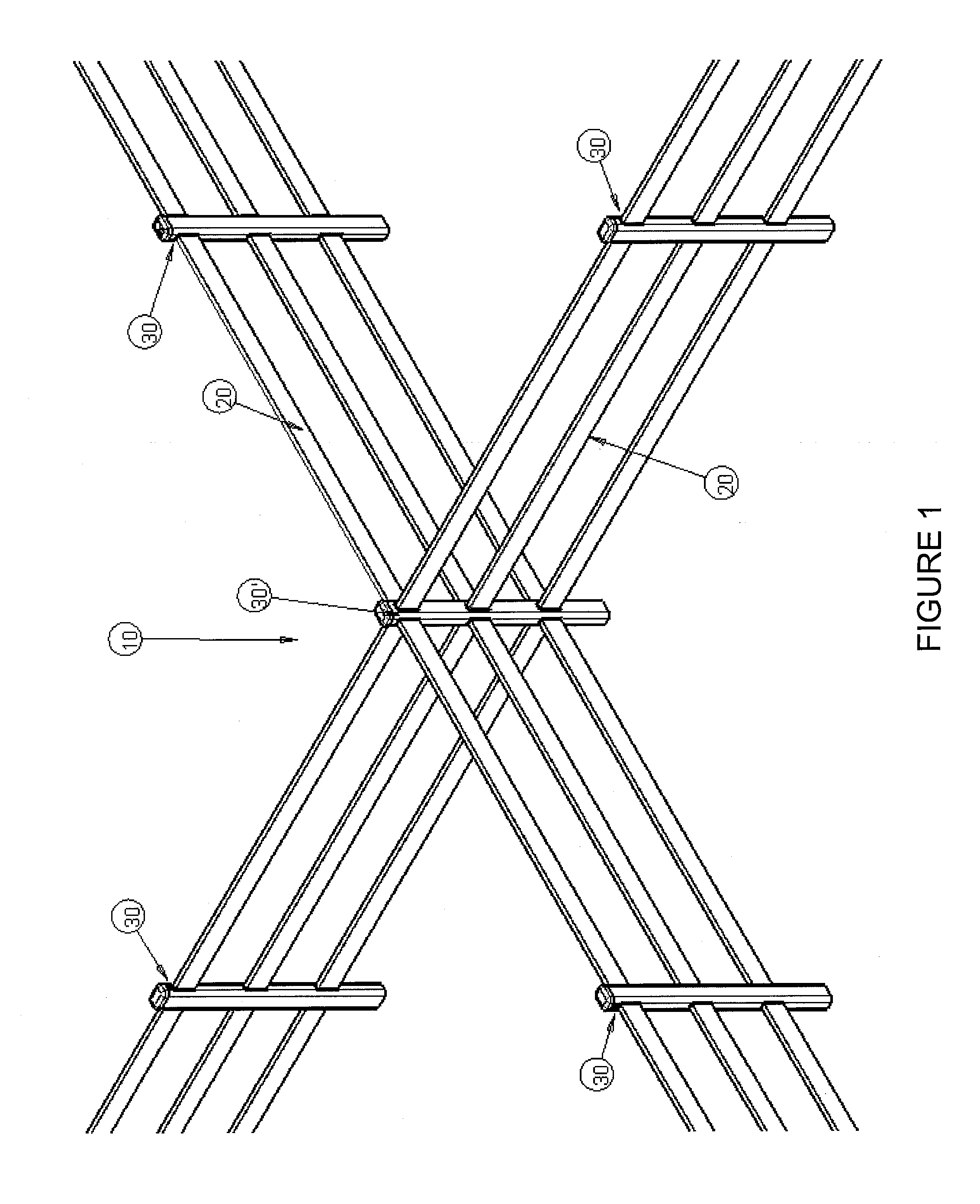 Metal panel fencing system