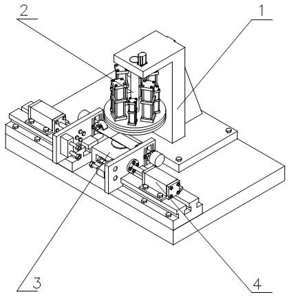 Riveting-shaping-stretching integrated device