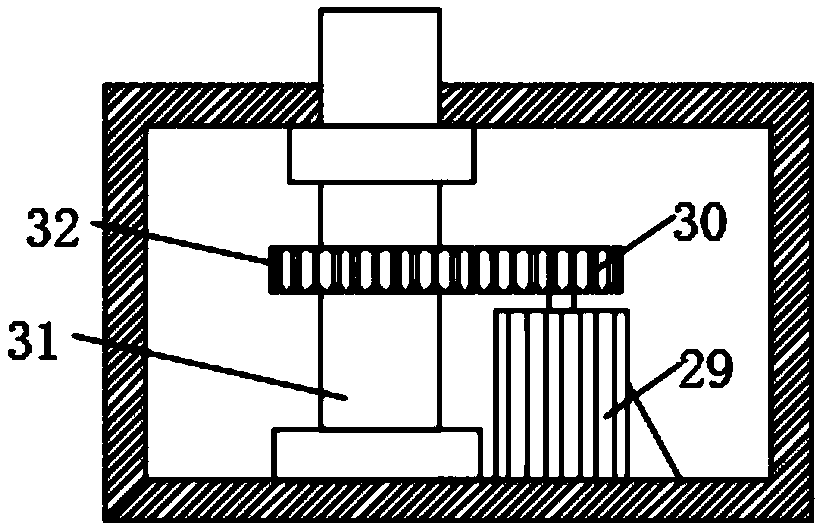 Auxiliary display stand for mechanical drawing teaching