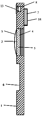 Stereo precise molding panel having volume detecting function