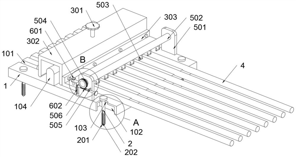 Spool classification tightening device for intelligent manufacturing