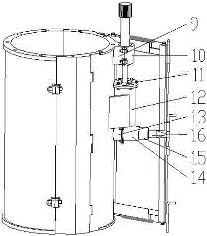 Active vortex-induced vibration suppression device