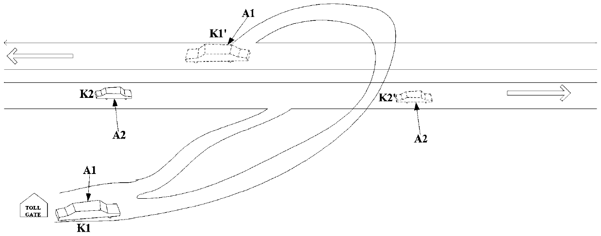 Highway traffic time map construction method and system based on fusion data