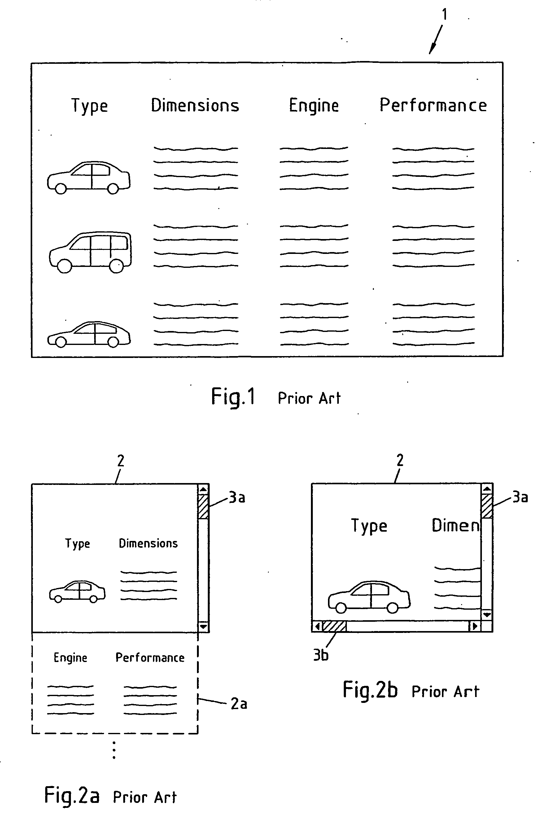 Presentation of large objects on small displays