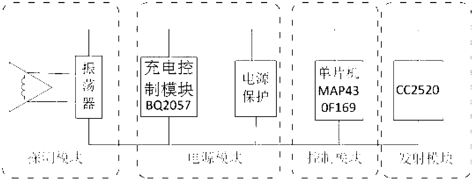 Rechargeable miniature vehicle sensor based on ZigBee