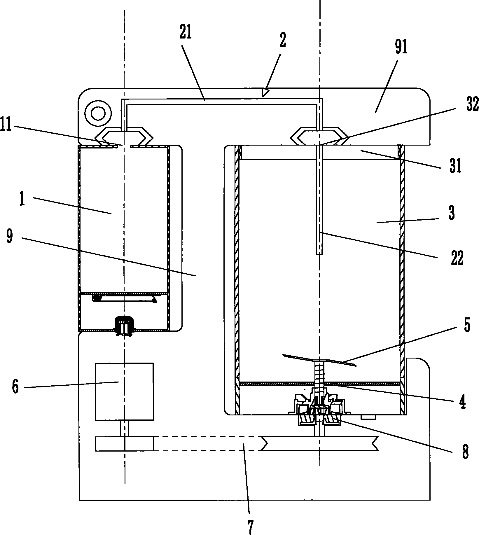 Steam heating soybean milk maker