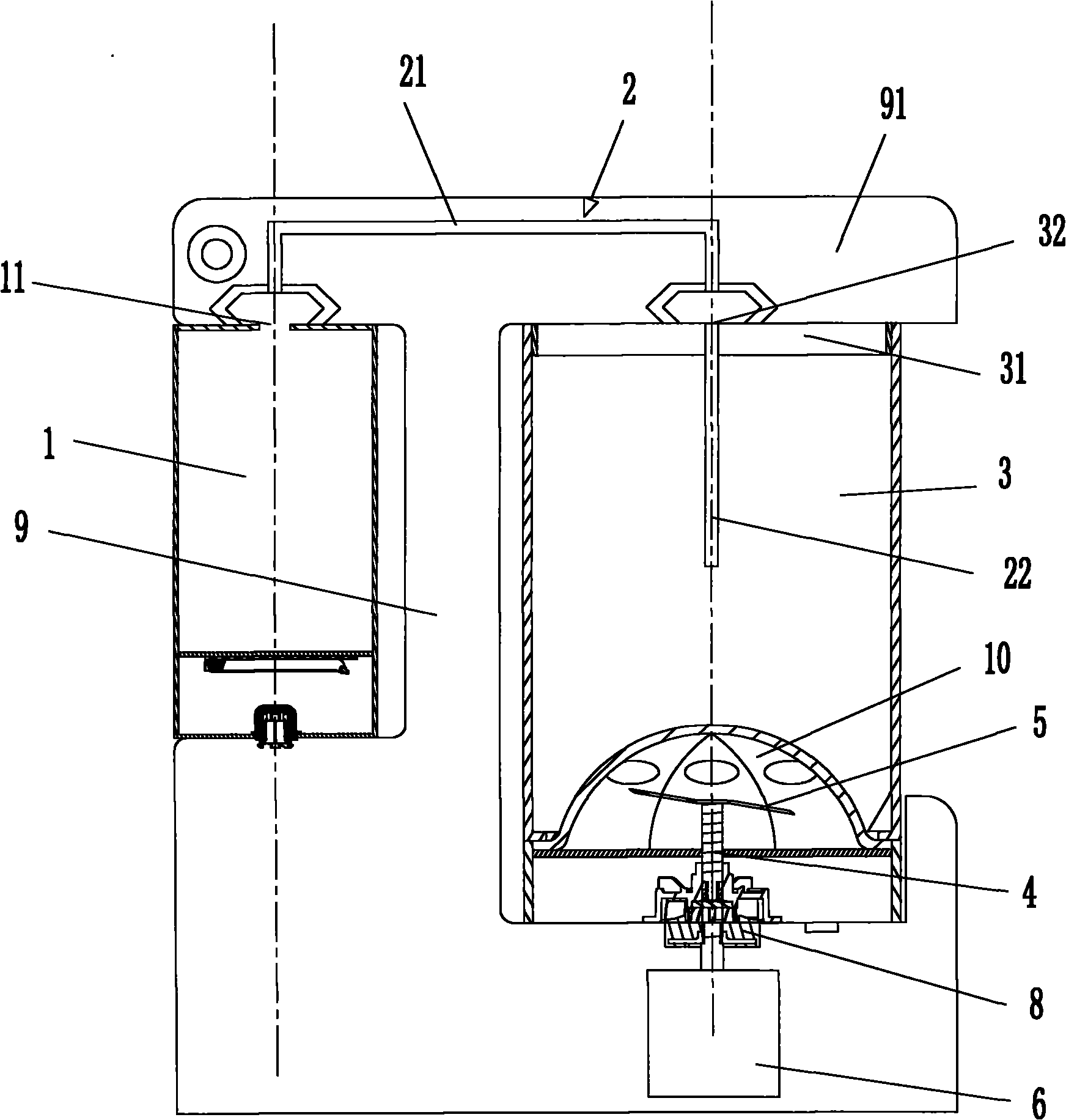 Steam heating soybean milk maker