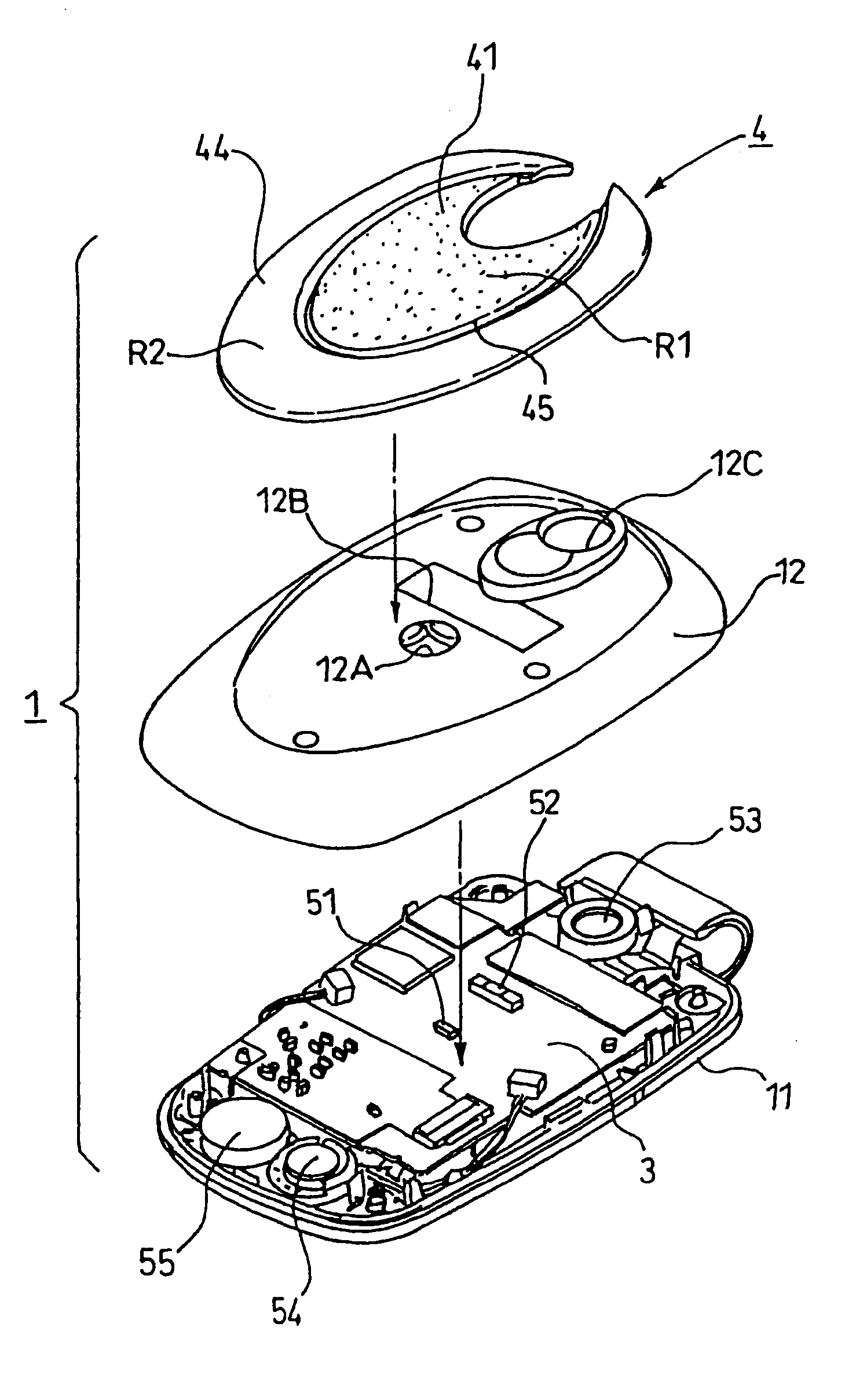 Communication portable terminal device