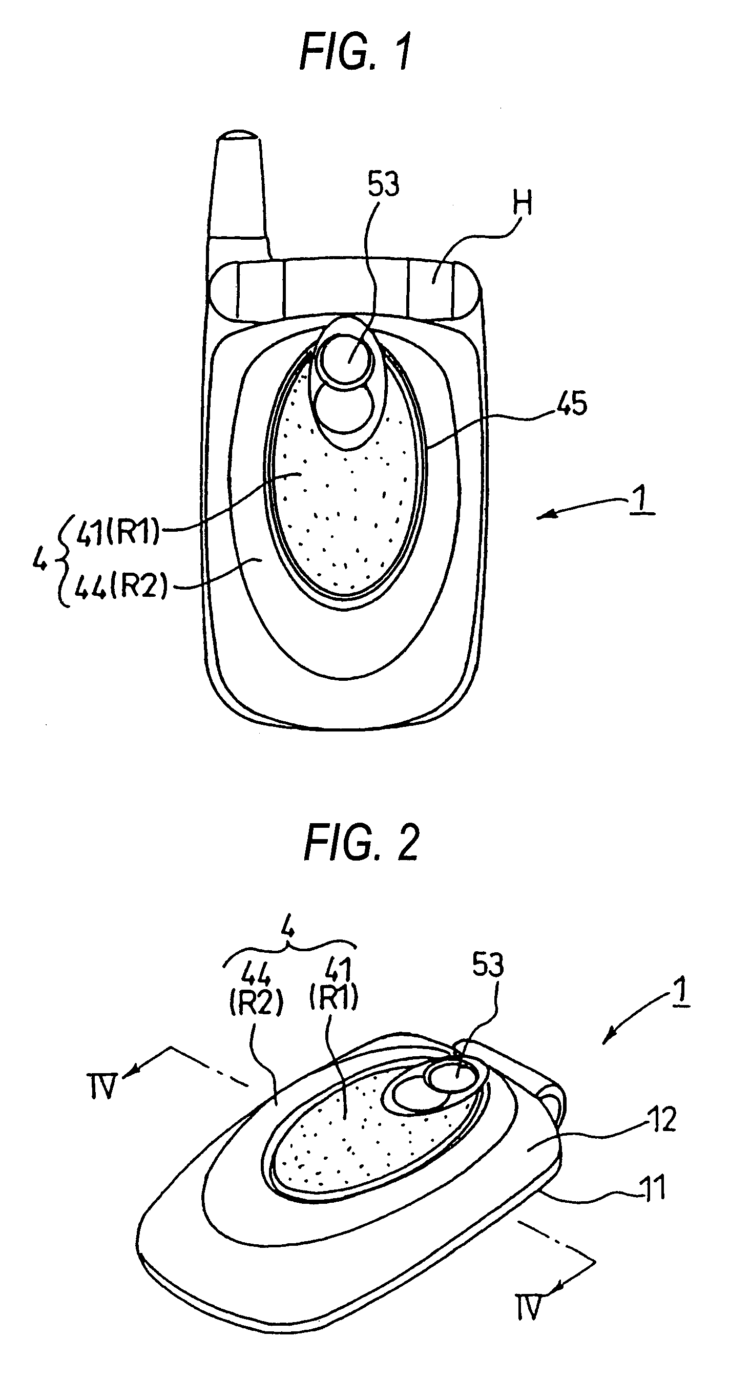 Communication portable terminal device