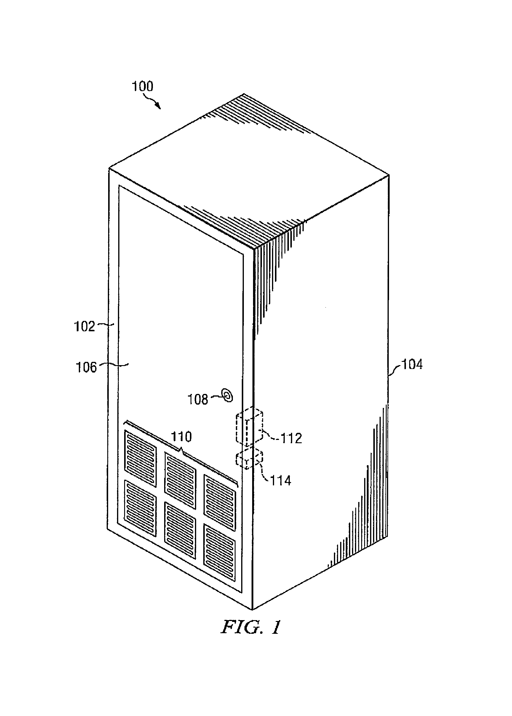 Enclosures with redundant fans in doors with interlocks