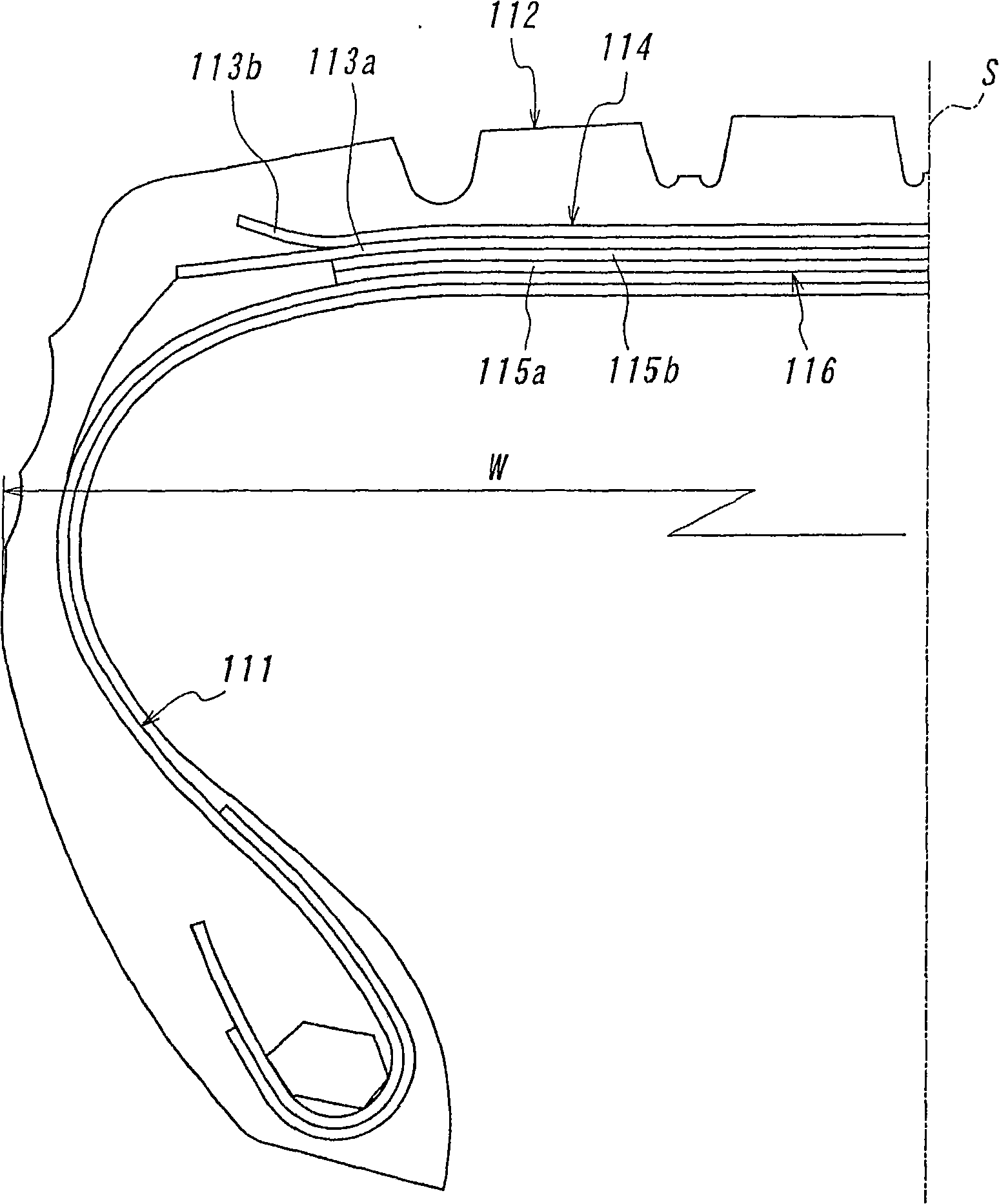 Pneumatic radial tire