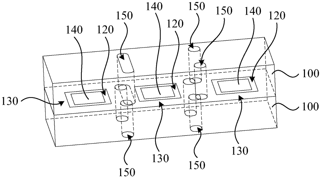 Dielectric resonance block, dielectric waveguide filter and coupling structure of dielectric waveguide filter