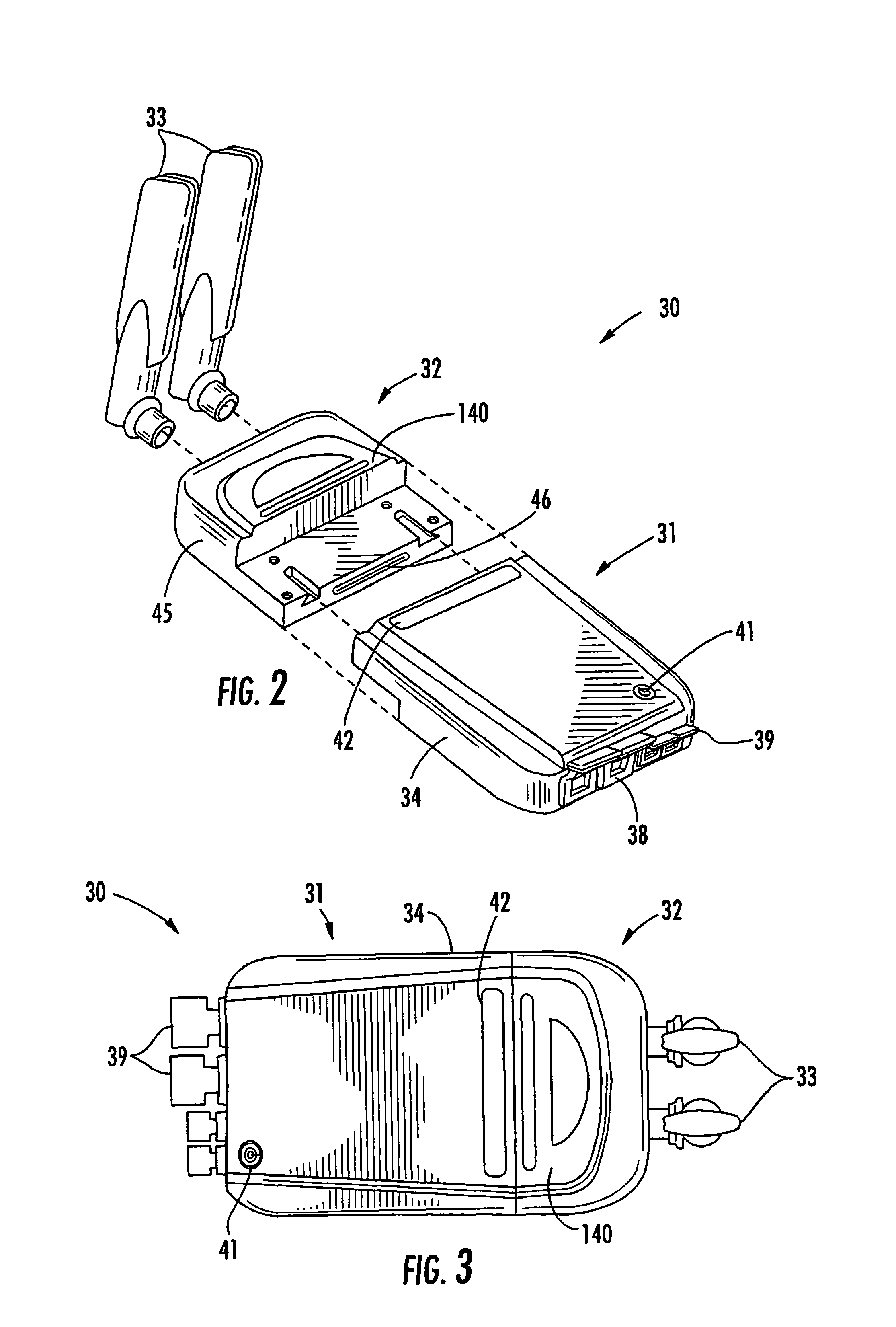 Modular cryptographic device providing enhanced interface protocol features and related methods