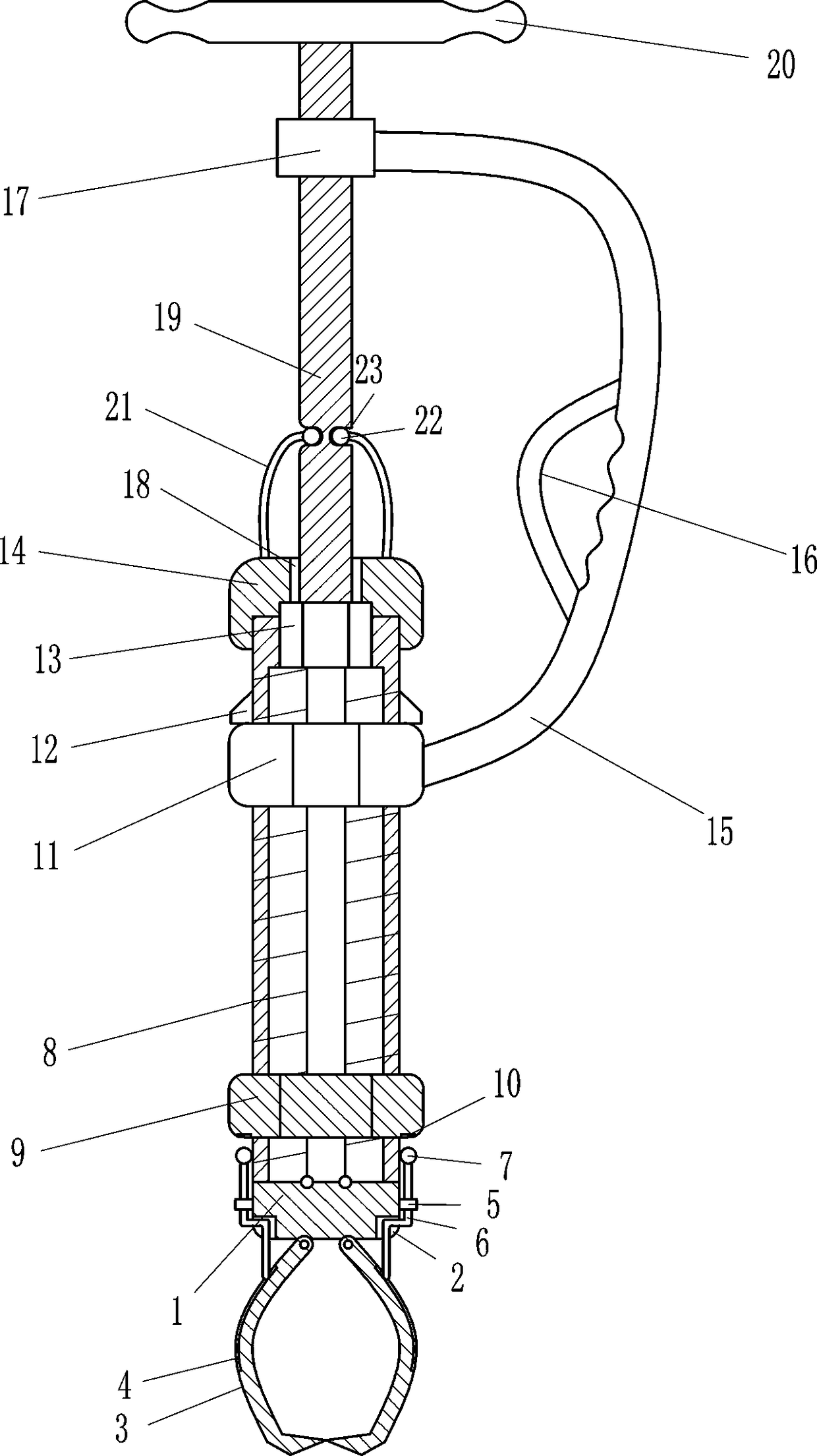 Orthopedics broken nail pull-out device