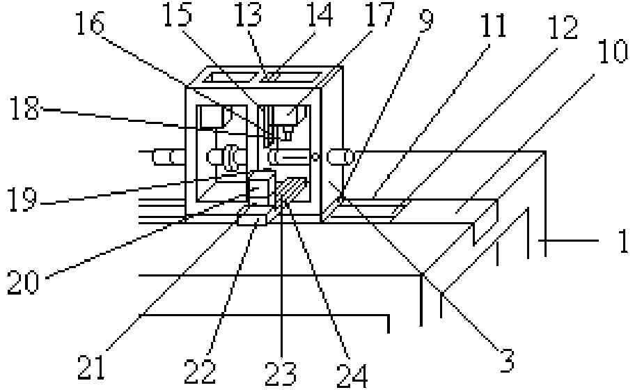 Full-automatic cutting perforating machine