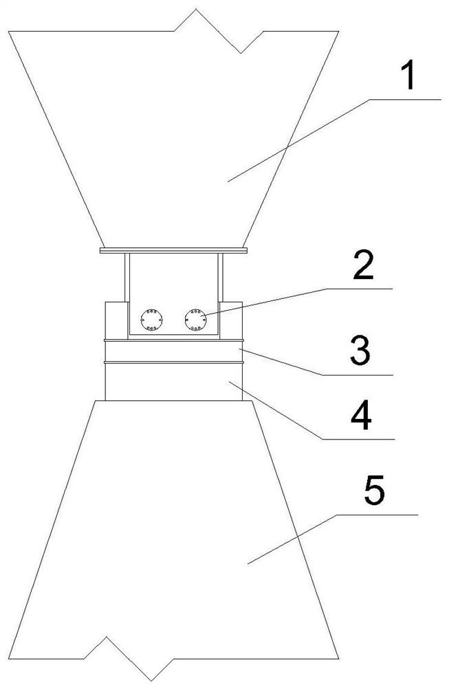 Method and device for solving problem of abnormal empty value of material in charging bucket