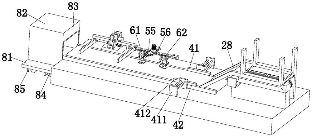 Spraying device for aluminum alloy doors and windows