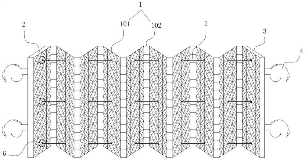 Safety surrounding net for transformer substation maintenance