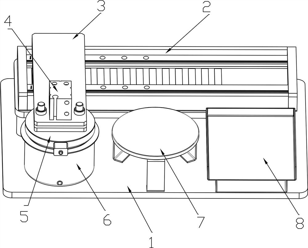 Inflation stretching distributed anti-counterfeiting particle printing method