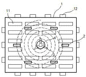 Spiral cooling machine room