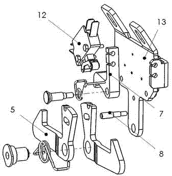 Unlocking device for vehicle door in traffic field