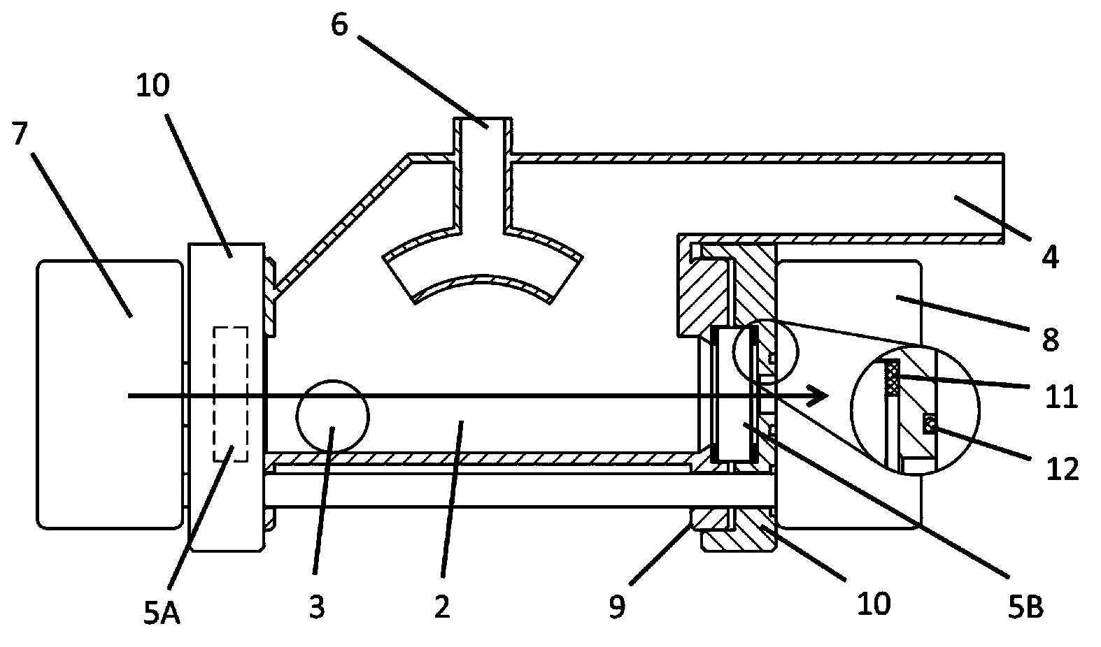 Detection and control method of water washing programs of dyeing machine