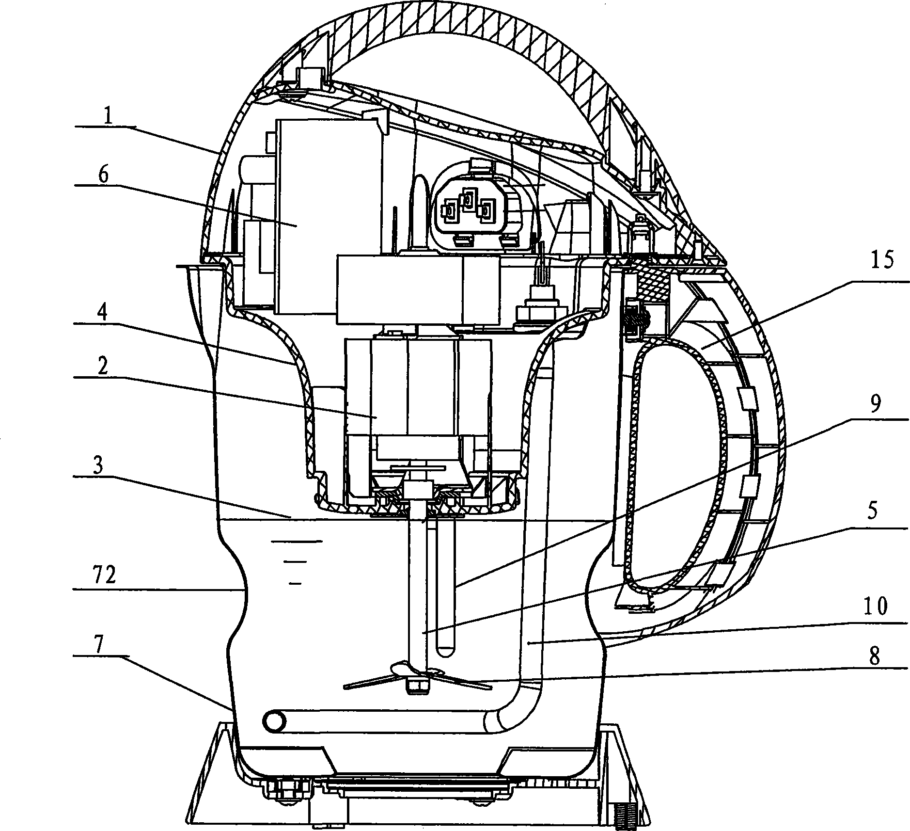 Household souya-bean milk maker