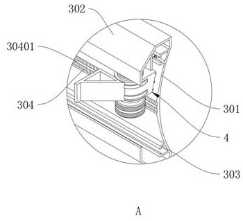 Power distribution cabinet element installation wiring structure