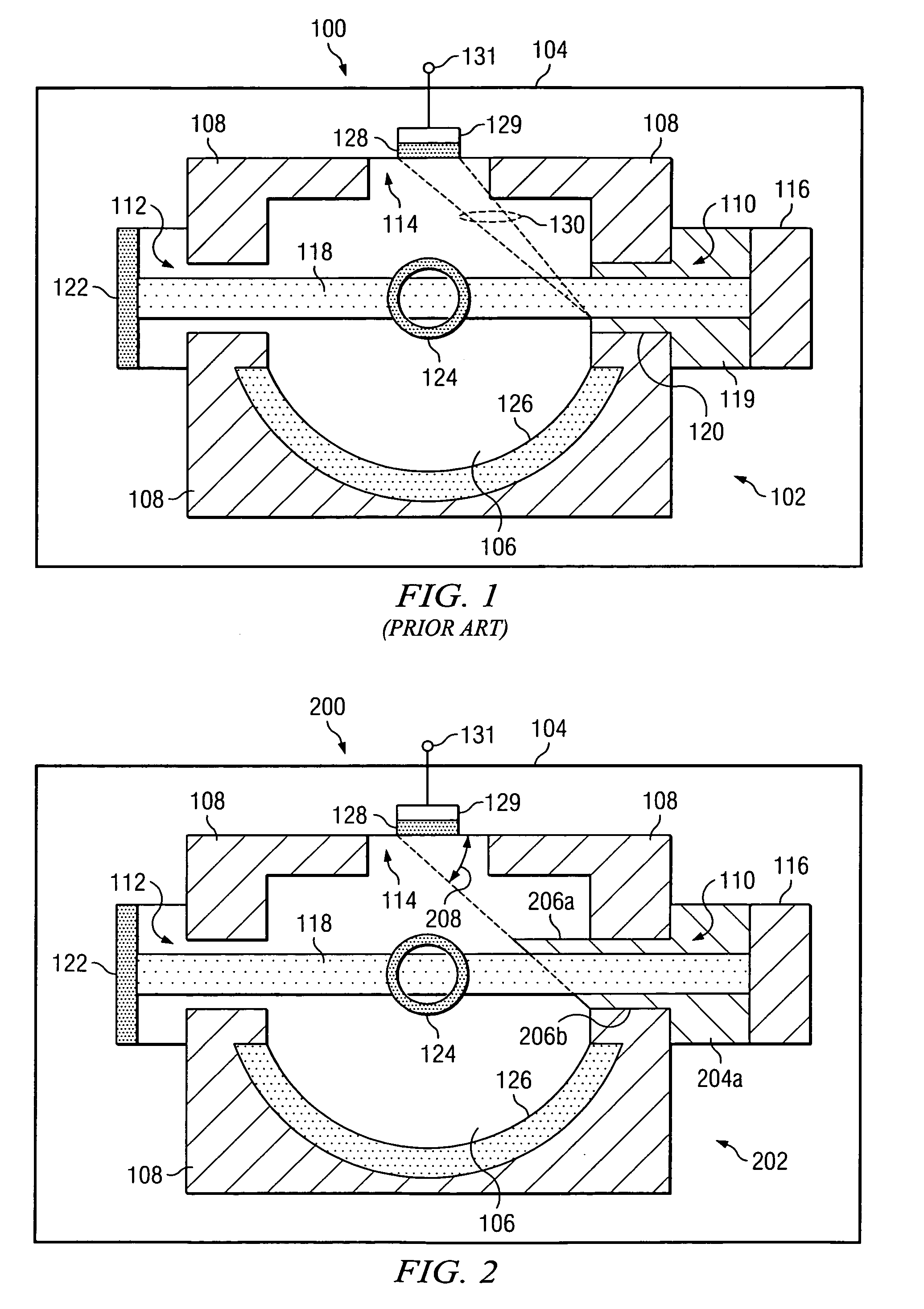 Particle counter with self-concealing aperture assembly