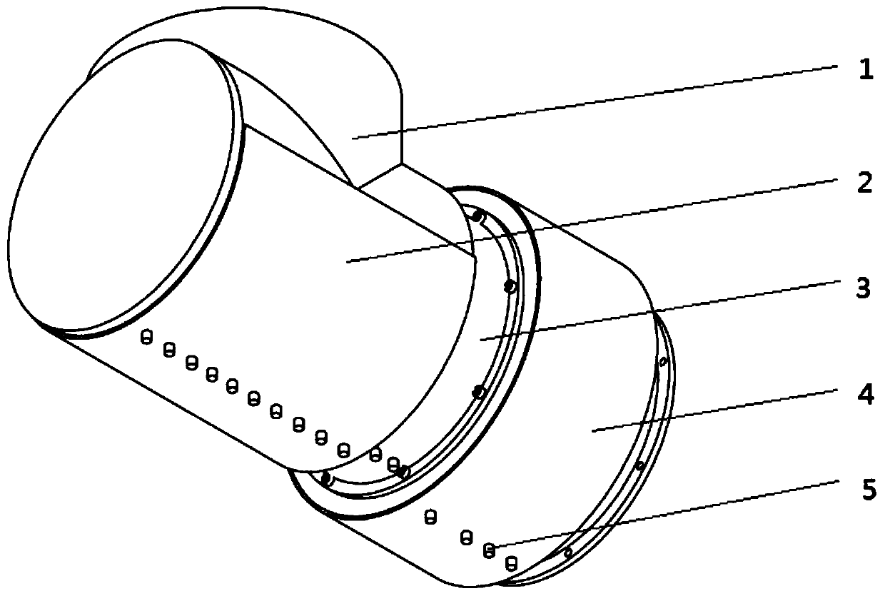 Neutral buoyancy trimming device for realizing wrist structure of underwater mechanical arm