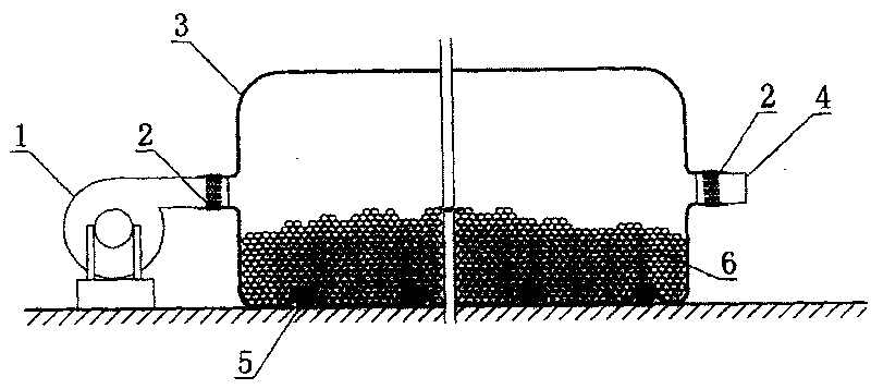 Pipe line type normal temperature dryer for dates