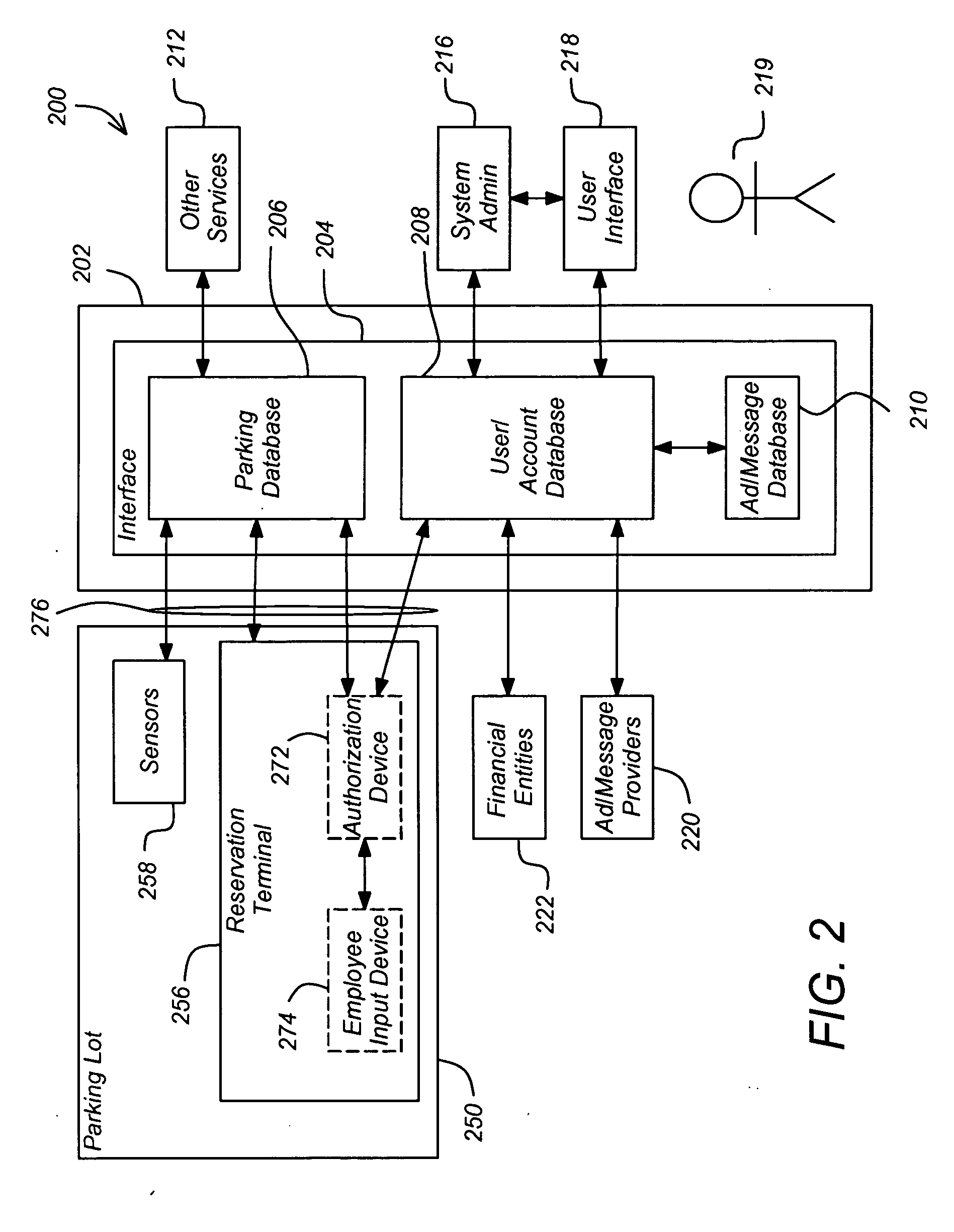 System and method for assessing parking space occupancy and for reserving same