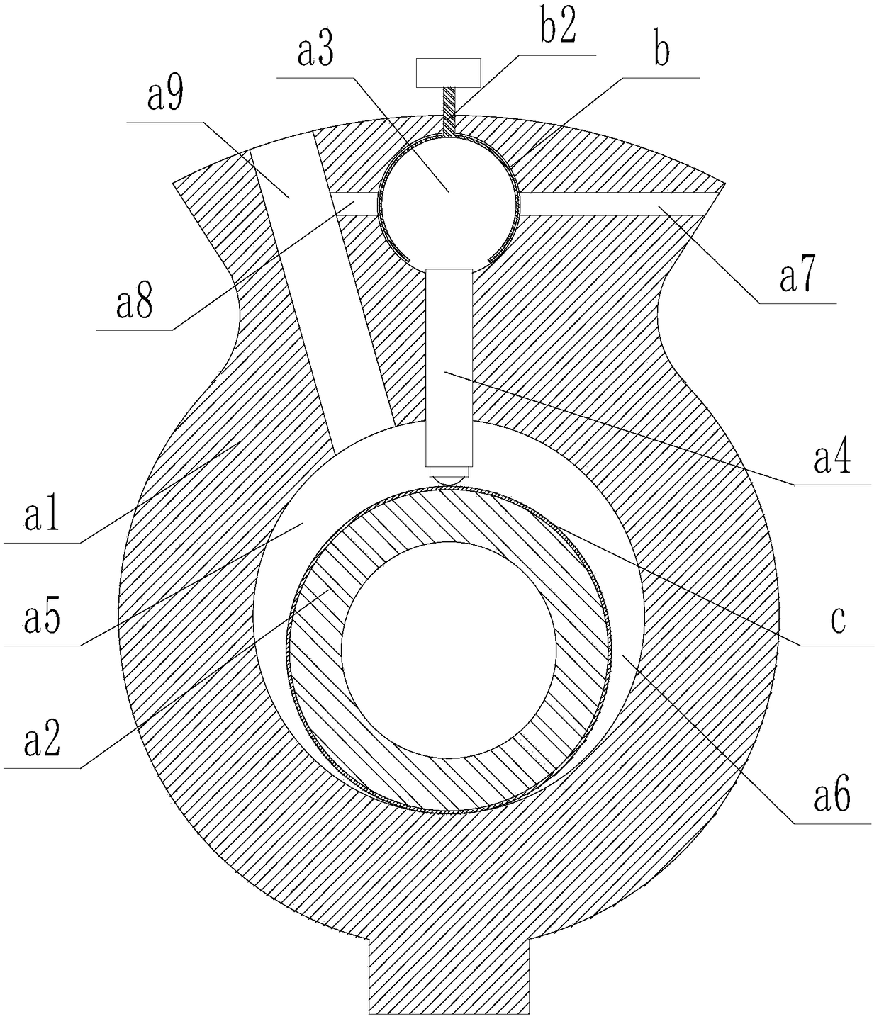 Volume variable air conditioner compressor