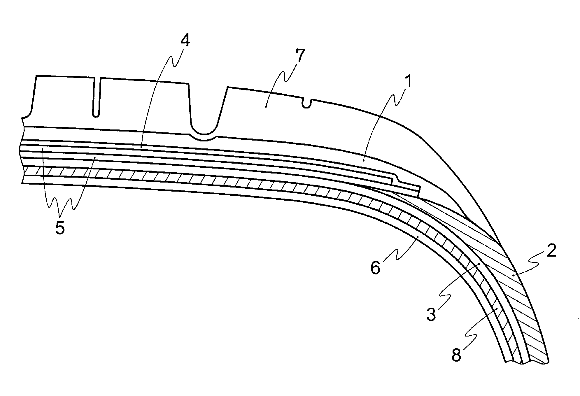 Rubber composition for tire