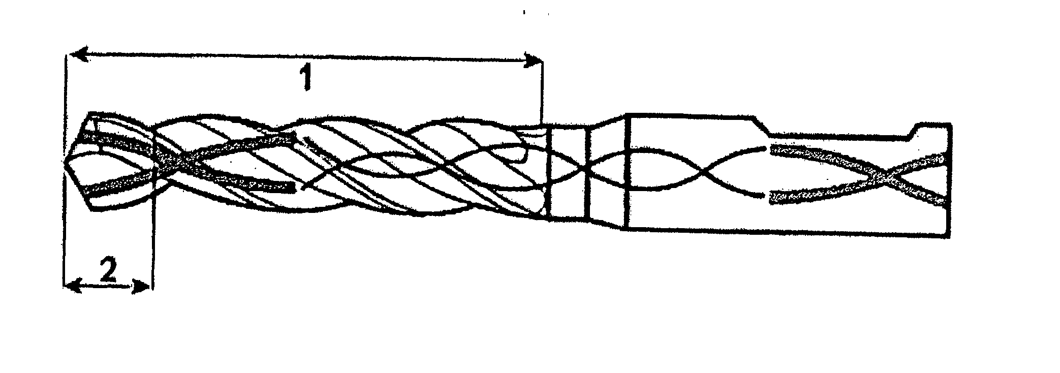 Coated drill and method of making the same